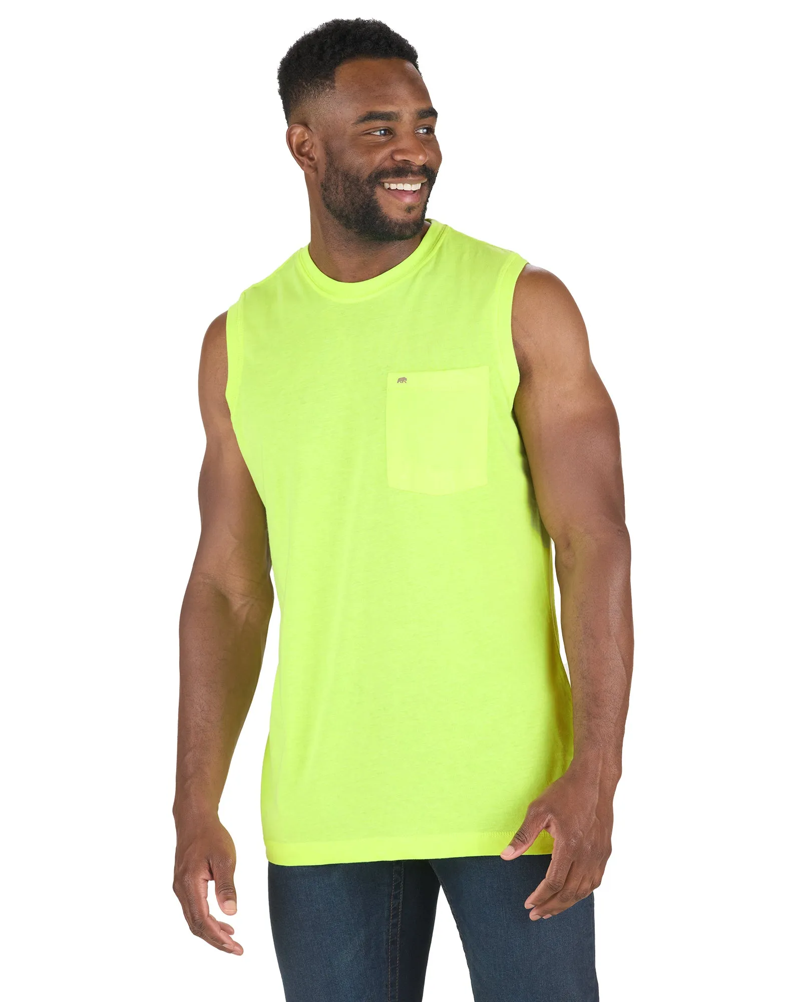 Performance Sleeveless Pocket T-Shirt