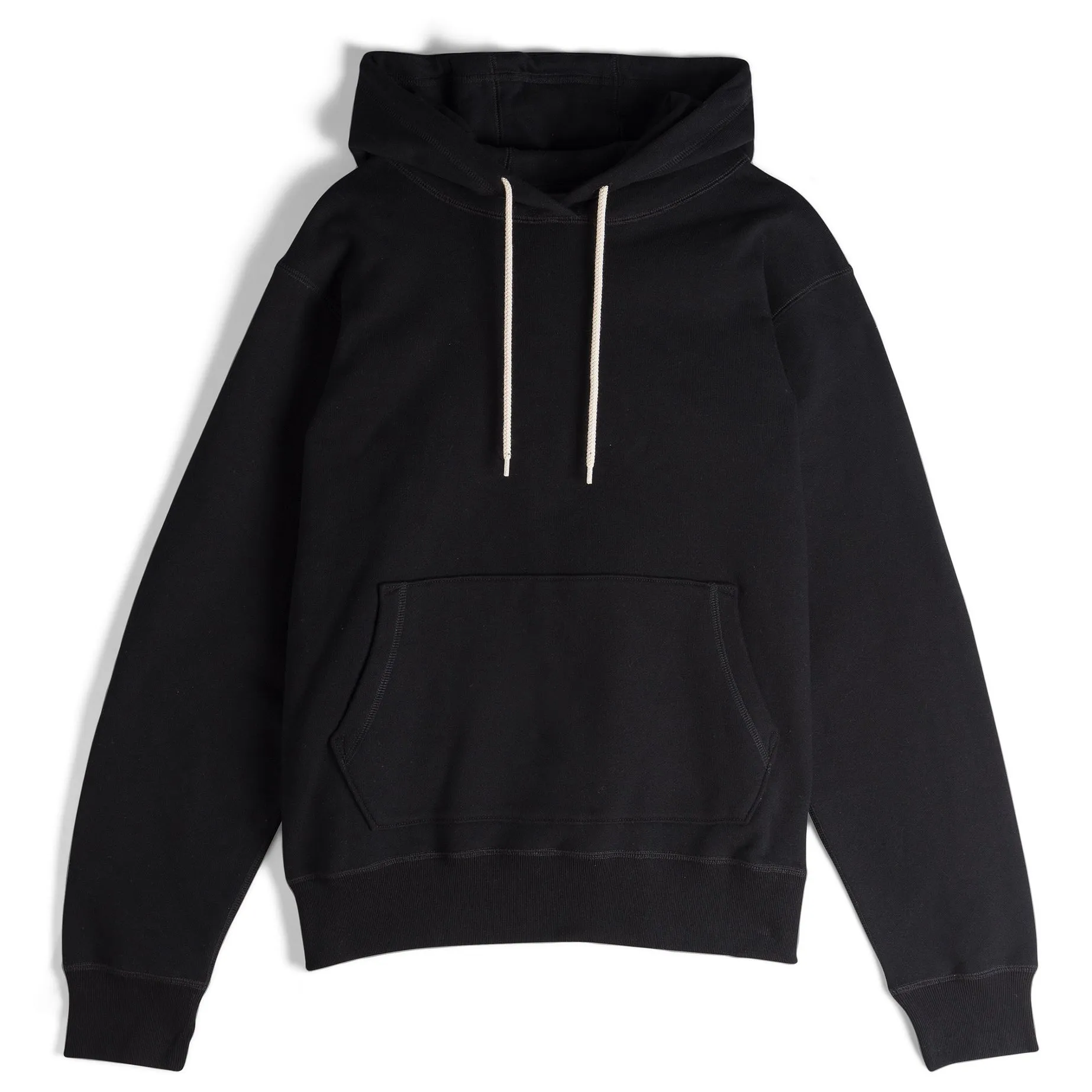 Pullover Hoodie - Heavyweight Terry - Black