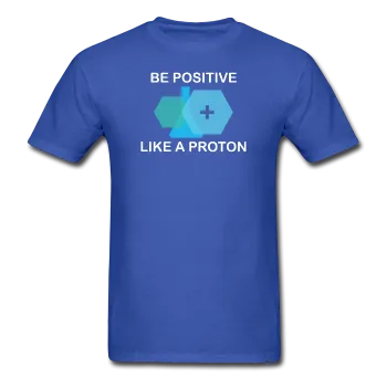 "Be Positive" (white) - Men's T-Shirt