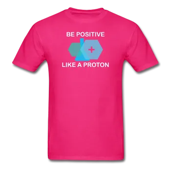 "Be Positive" (white) - Men's T-Shirt