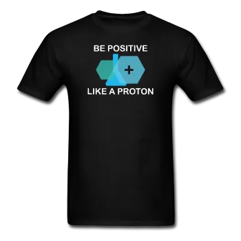 "Be Positive" (white) - Men's T-Shirt