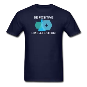 "Be Positive" (white) - Men's T-Shirt