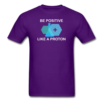 "Be Positive" (white) - Men's T-Shirt