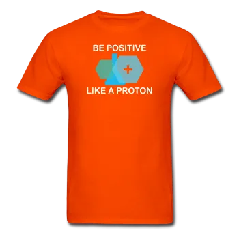 "Be Positive" (white) - Men's T-Shirt