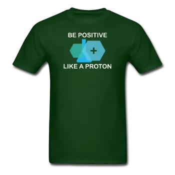 "Be Positive" (white) - Men's T-Shirt