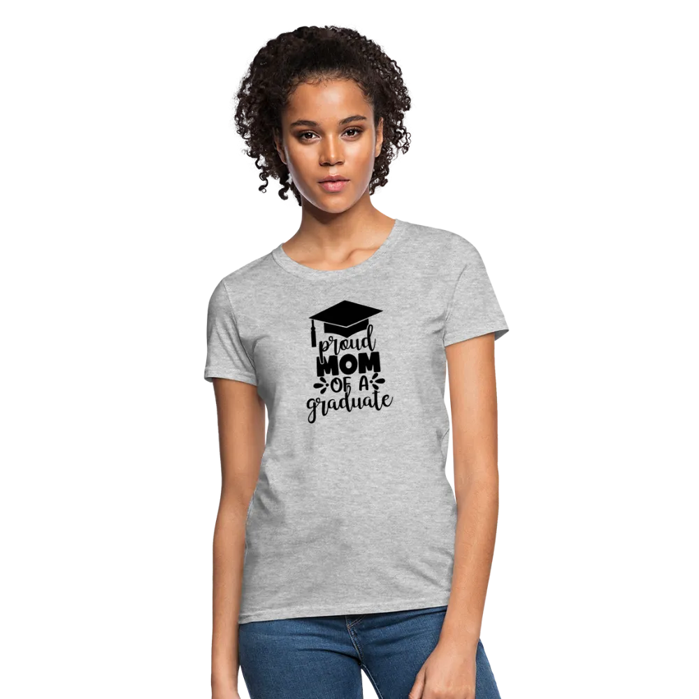 "Graduate's Pride: Mom's Joy" 100% Cotton Women's T-Shirt