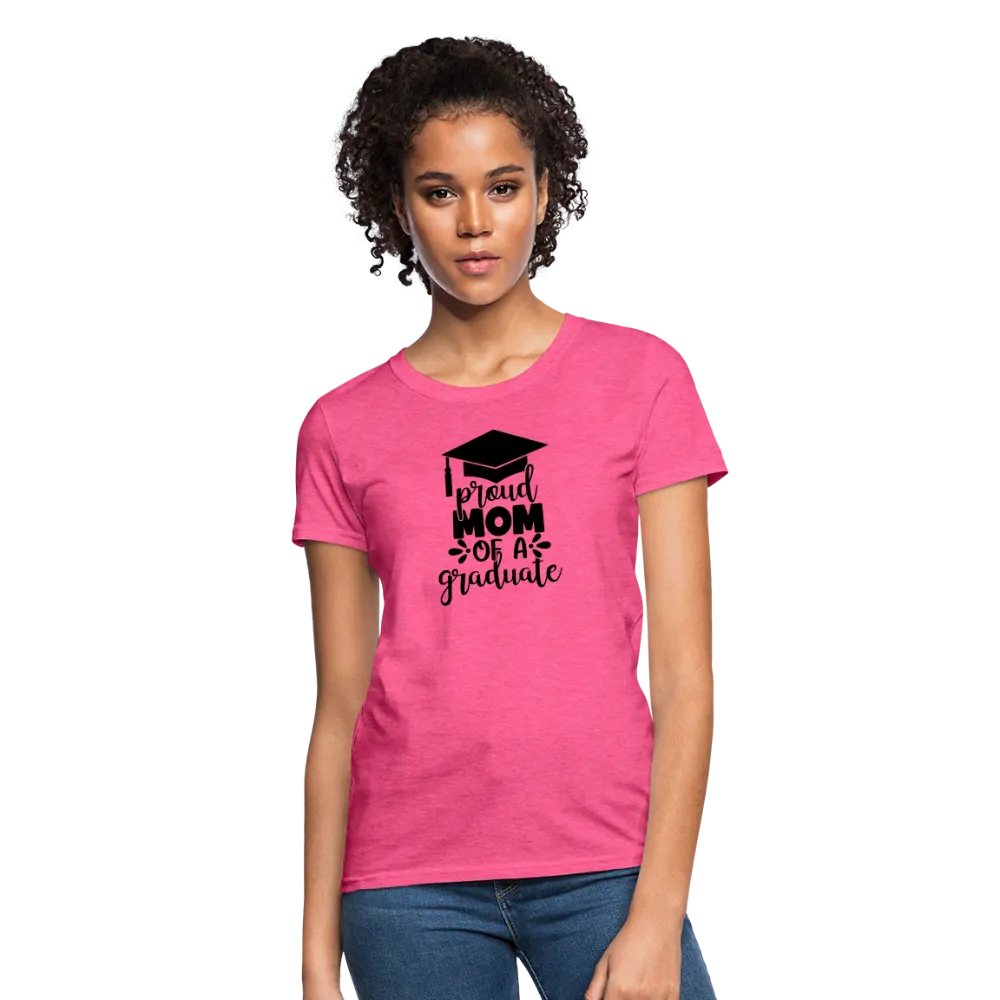 "Graduate's Pride: Mom's Joy" 100% Cotton Women's T-Shirt