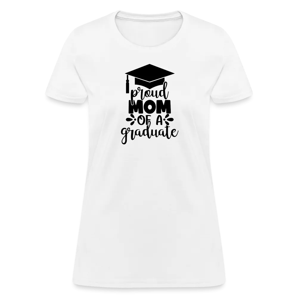 "Graduate's Pride: Mom's Joy" 100% Cotton Women's T-Shirt