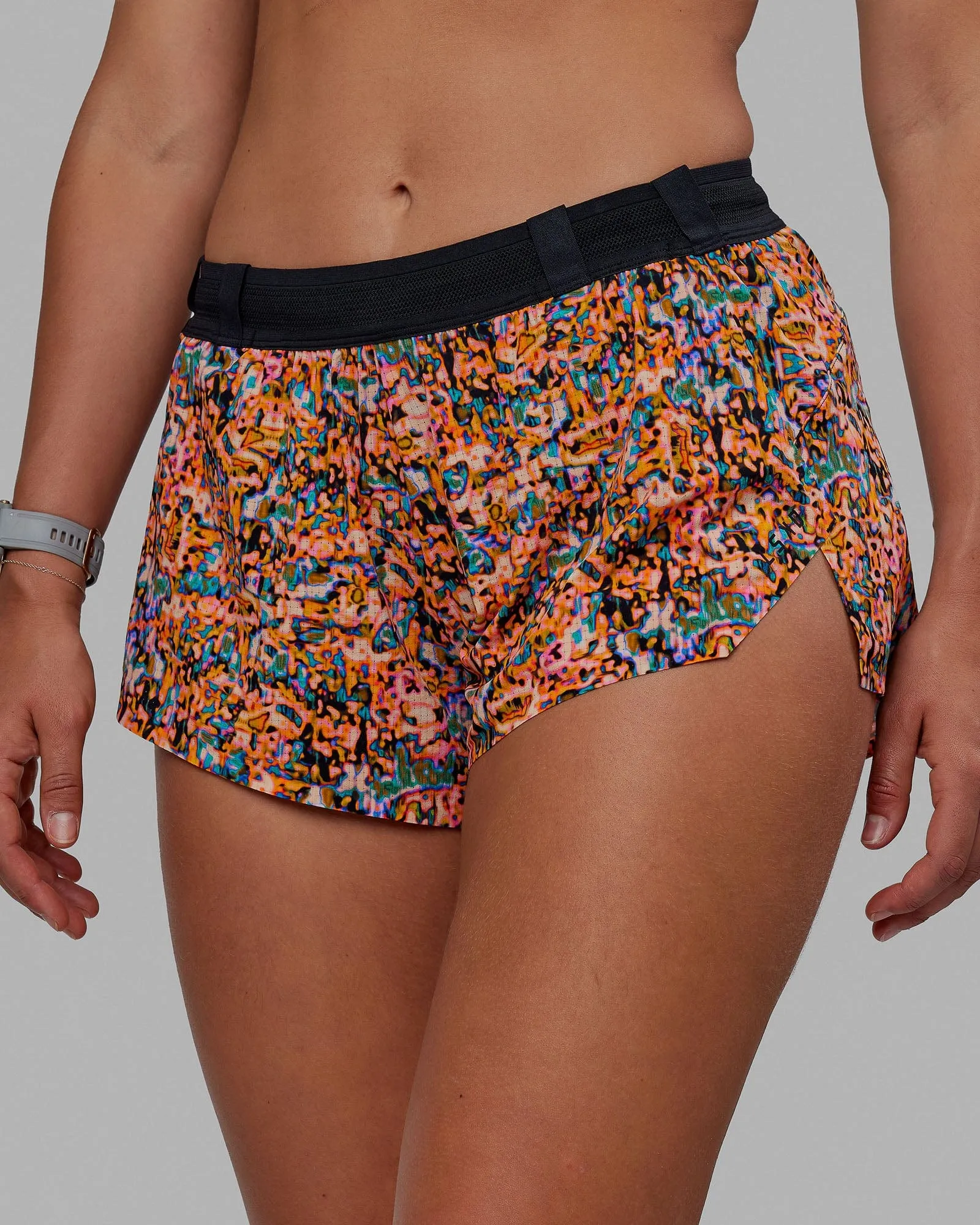 Race Day Running Shorts - Energy Print