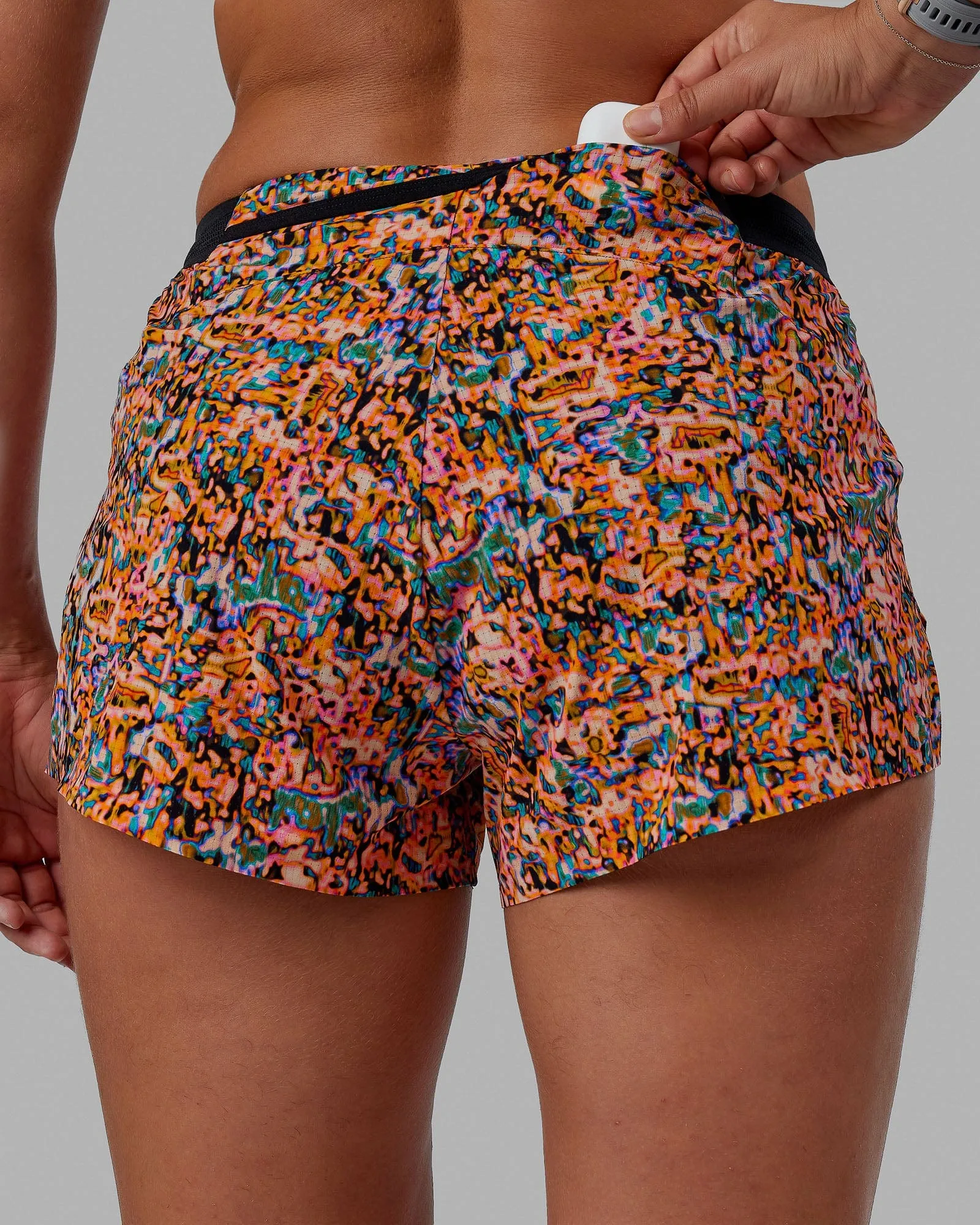 Race Day Running Shorts - Energy Print