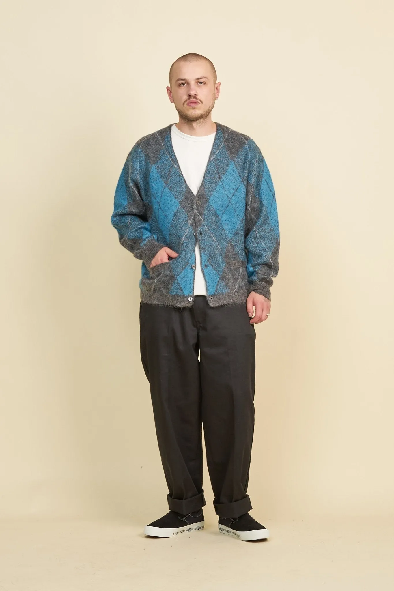 Radiall Inna De Yard  Mohair Cardigan - Blue