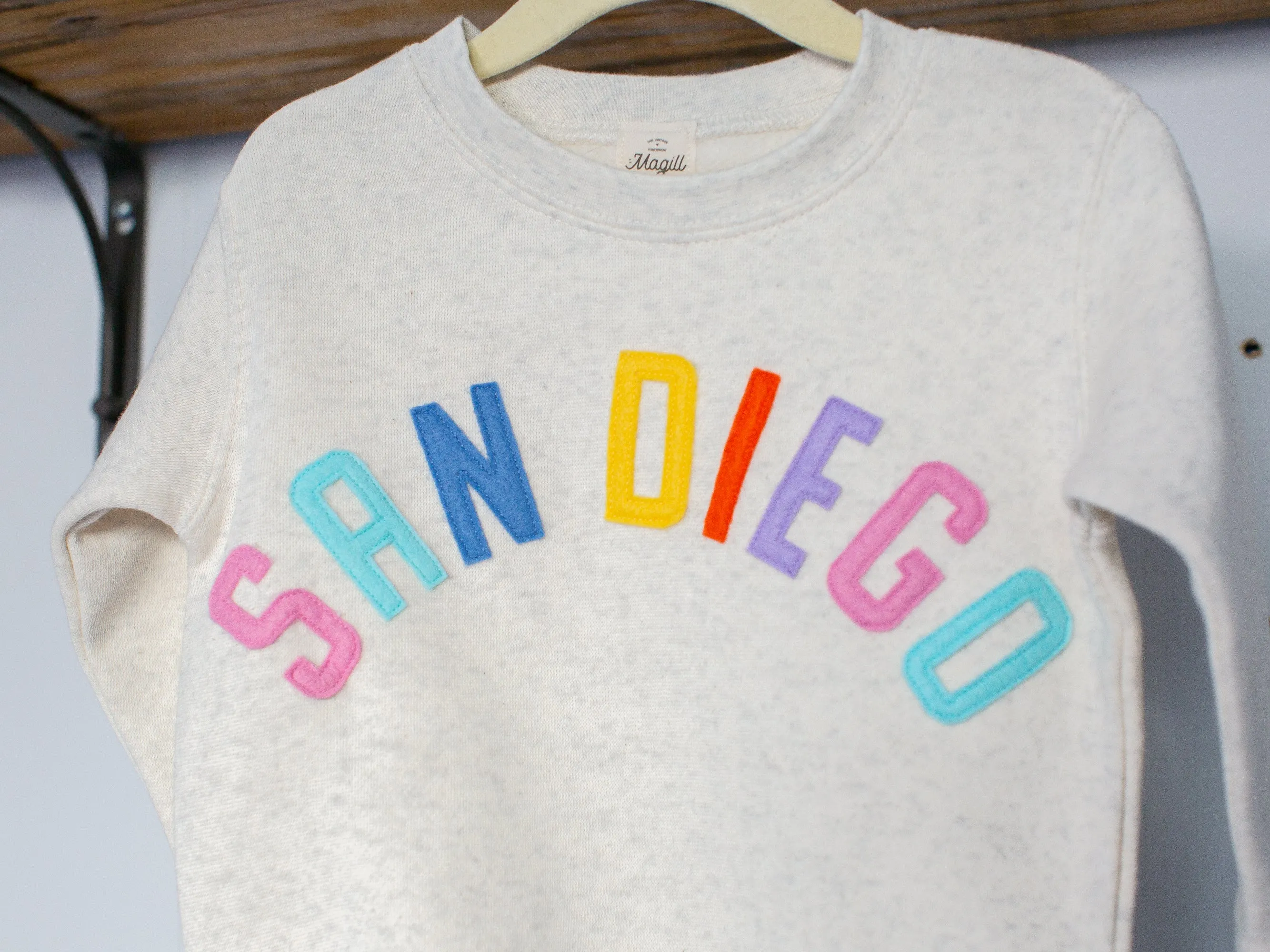 Rainbow Toddler Sweatshirt