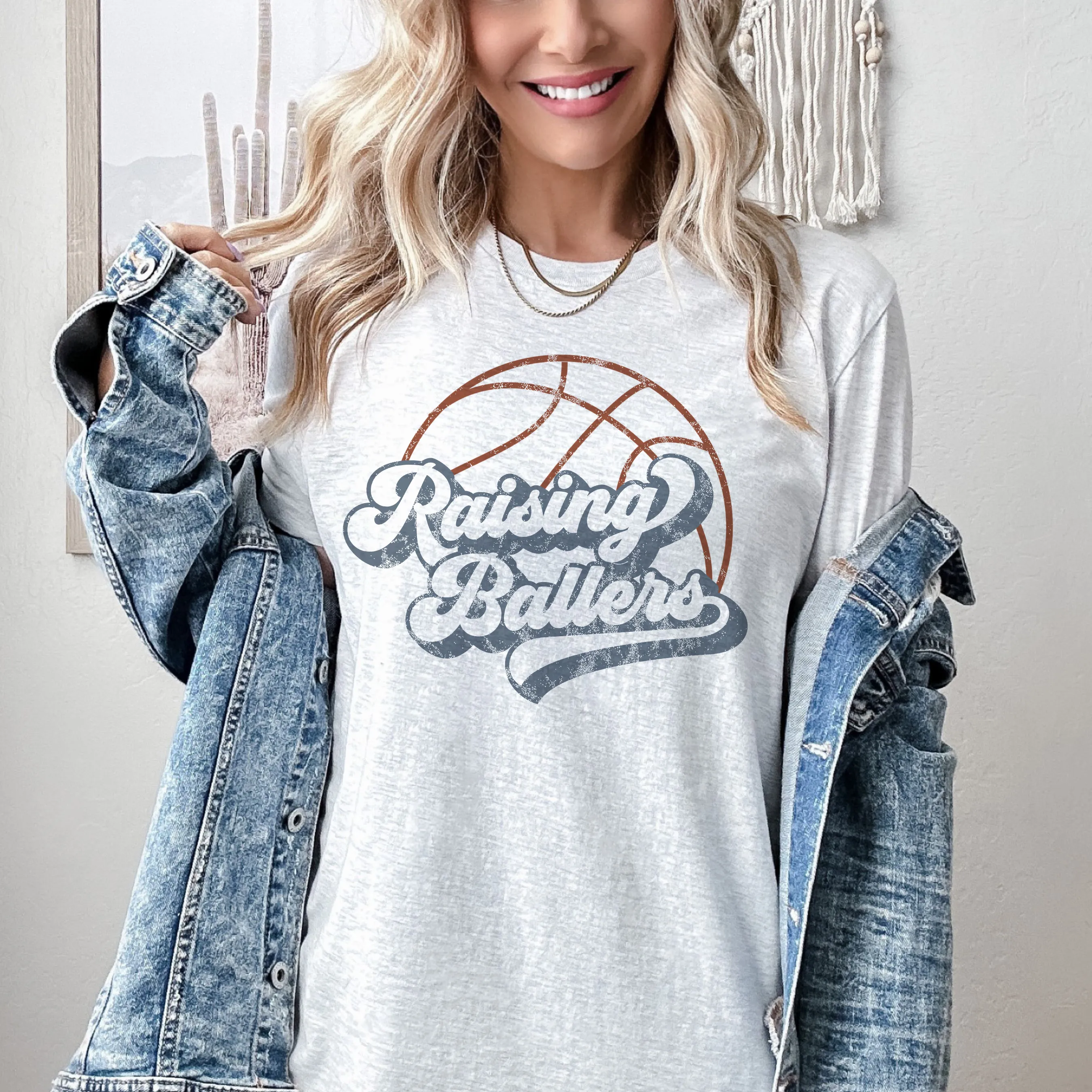 Raising Ballers Tee or Crewneck