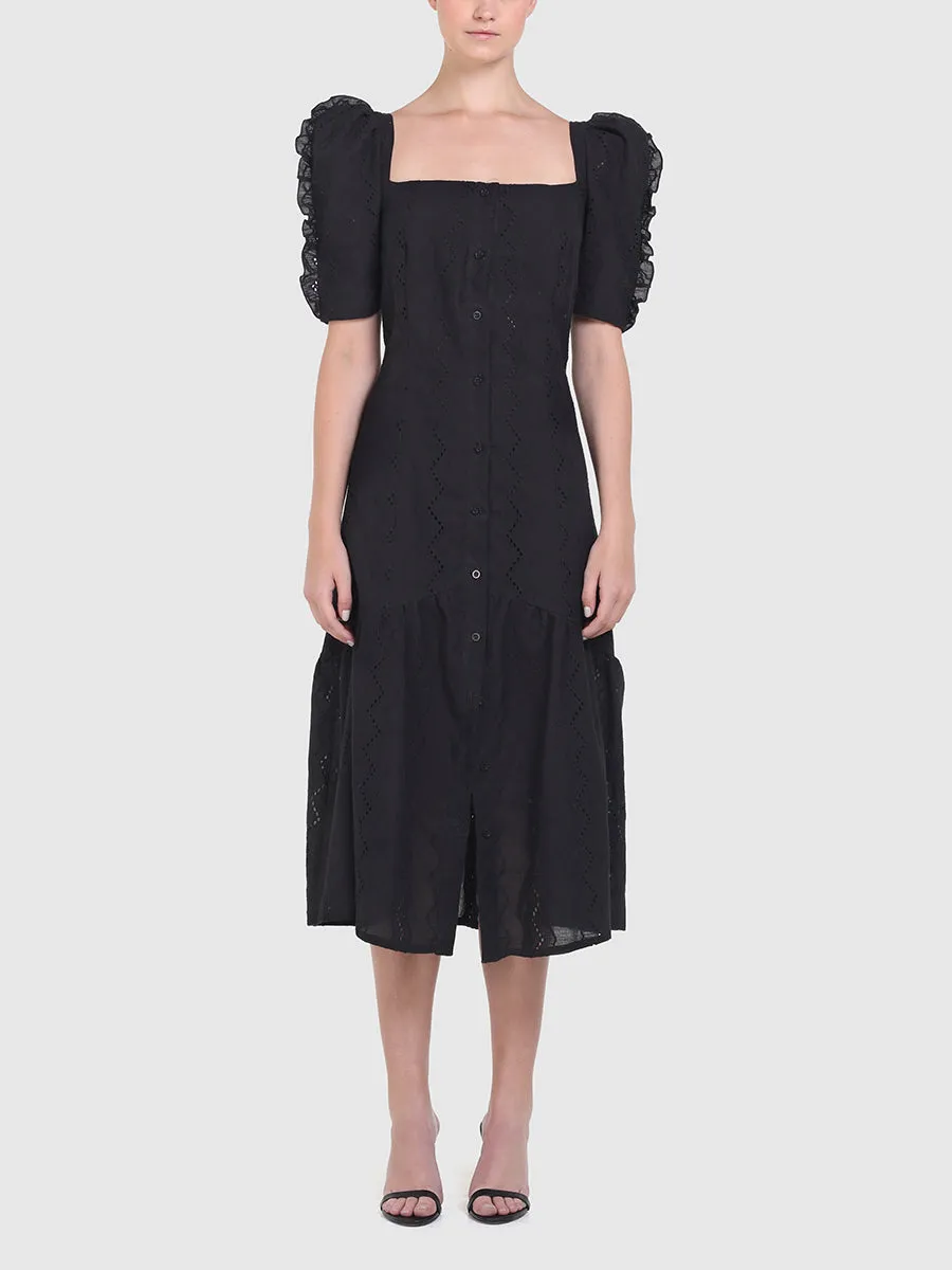 RAQUEL OROZCO Ana Dress - Black