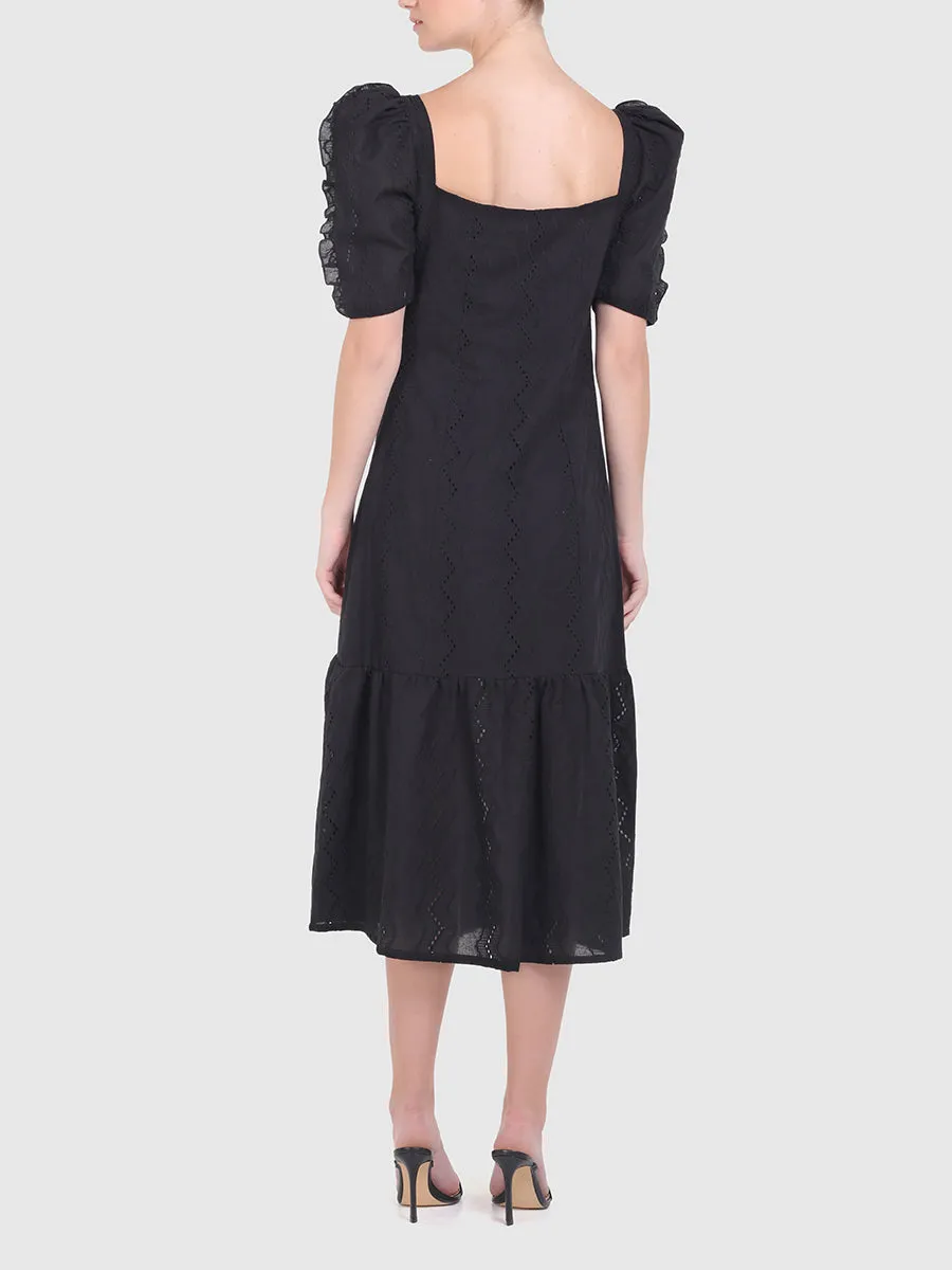 RAQUEL OROZCO Ana Dress - Black