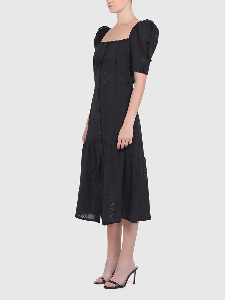 RAQUEL OROZCO Ana Dress - Black