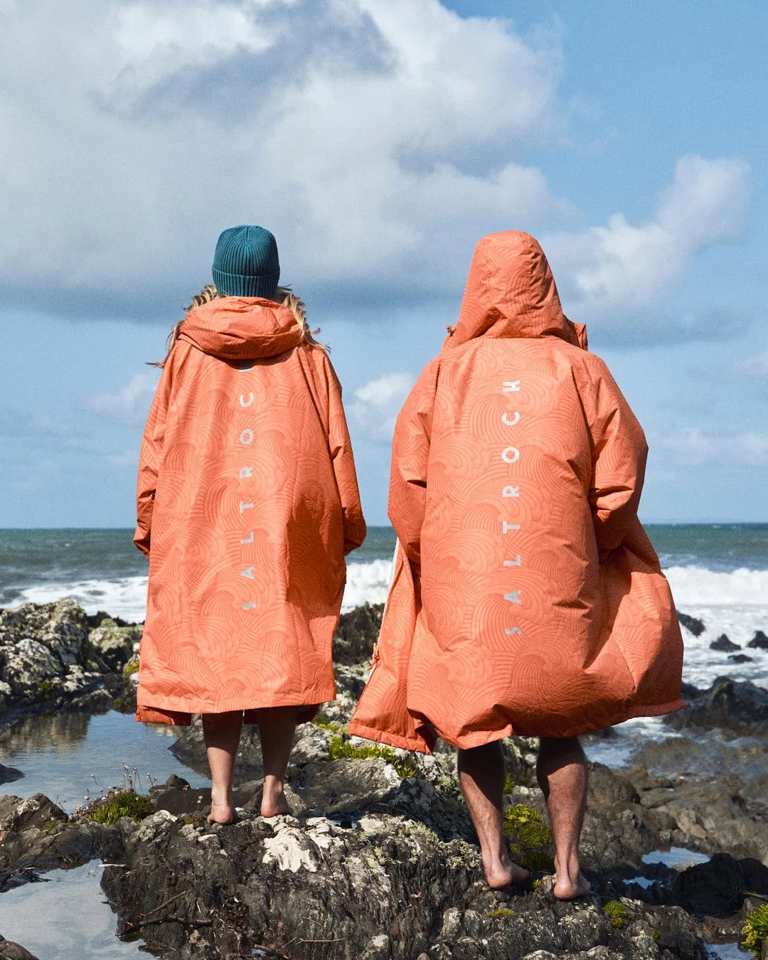 Recycled Changing Robe - Light Orange