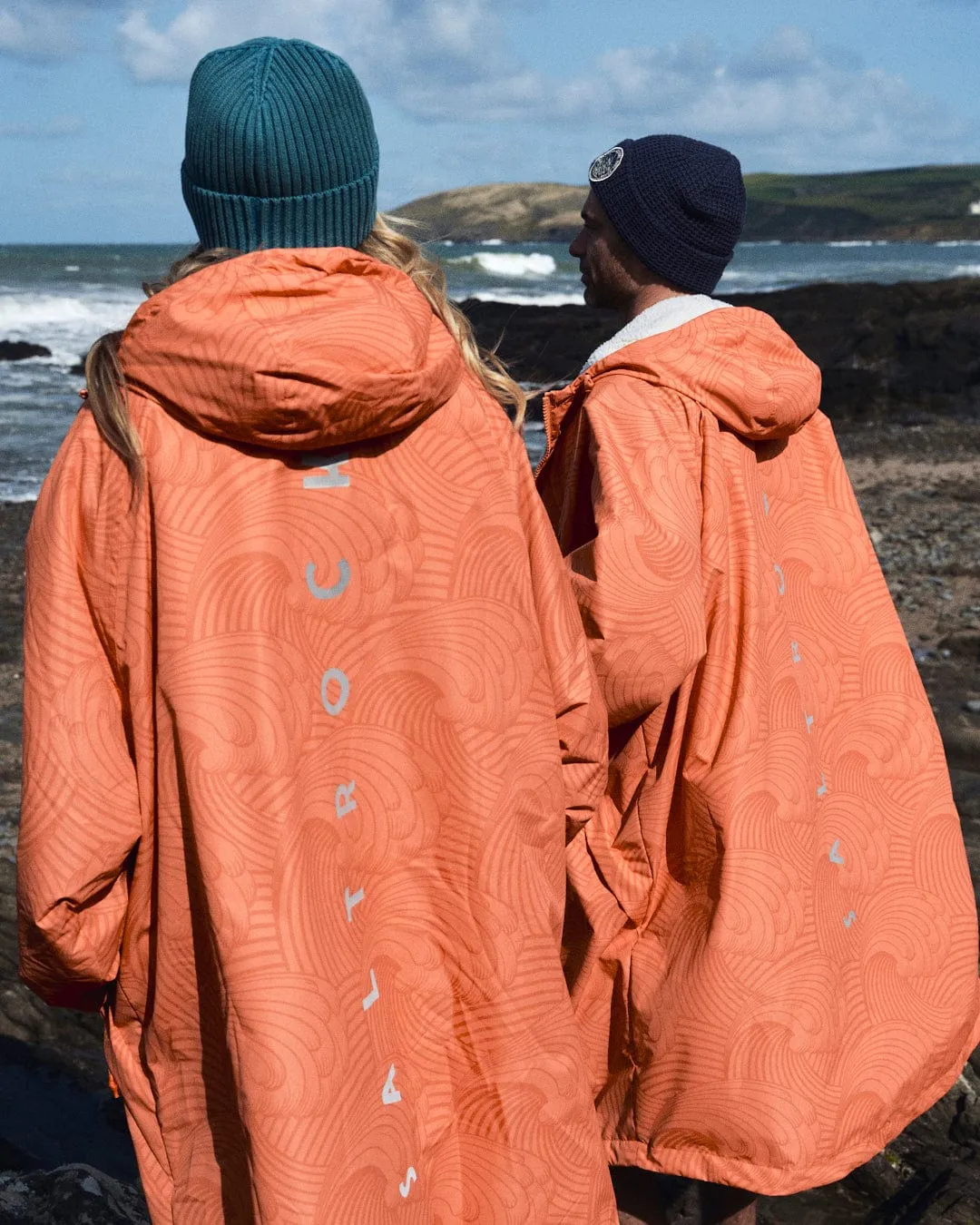 Recycled Changing Robe - Light Orange