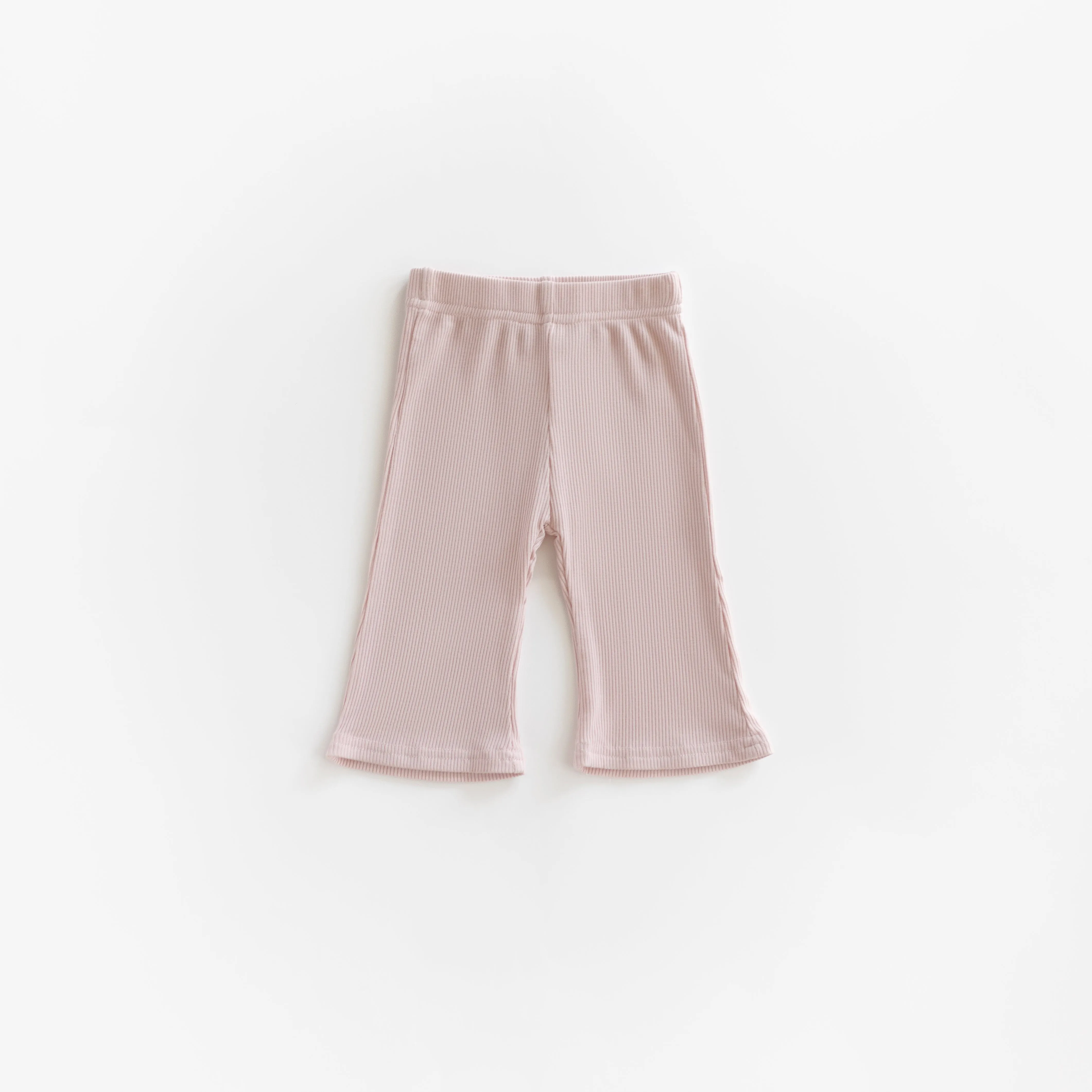 Ribbed Modal Wideleg Pant