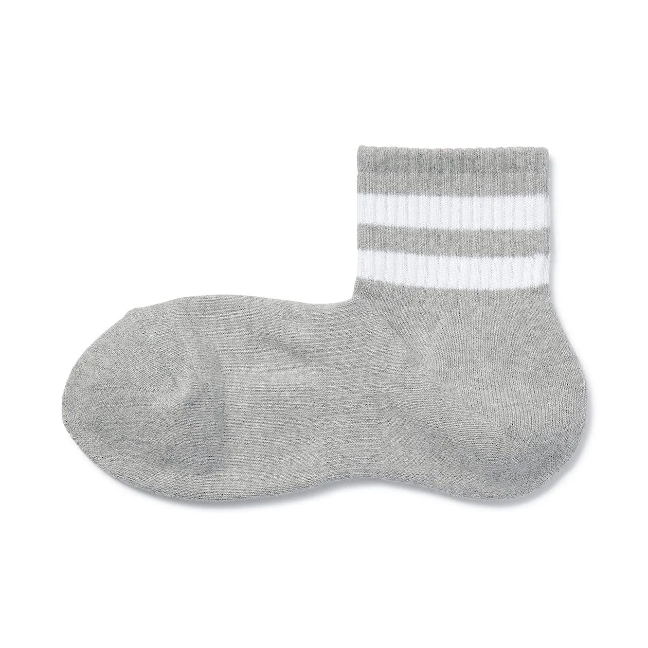 Right Angle Pile Line Short Socks