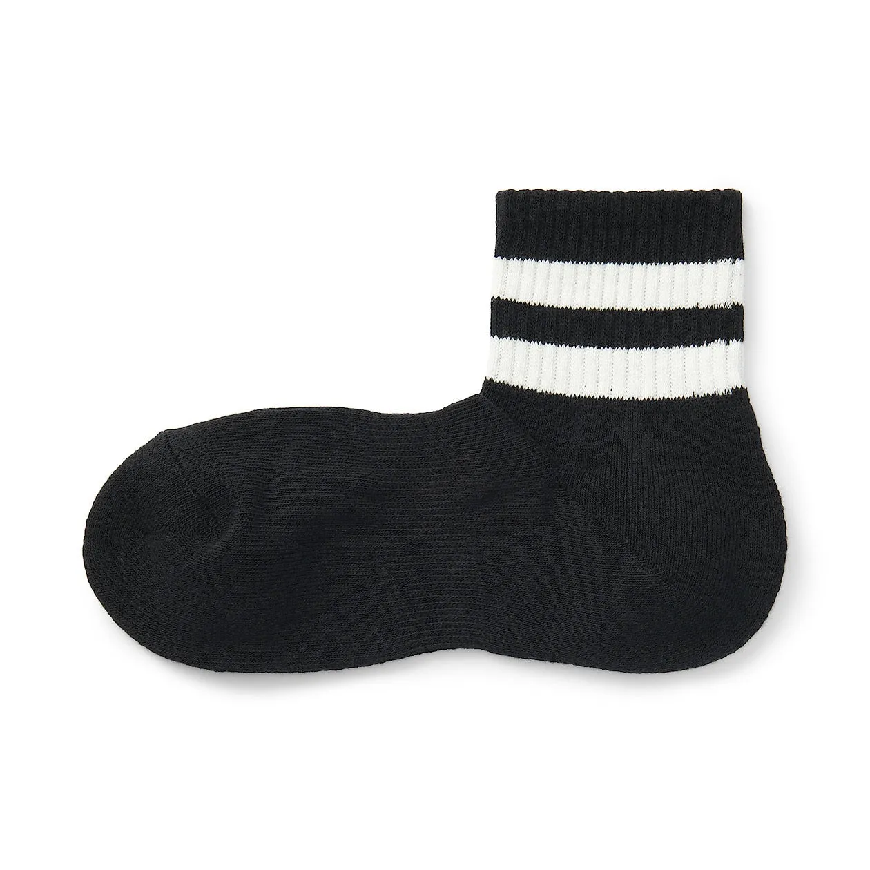 Right Angle Pile Line Short Socks