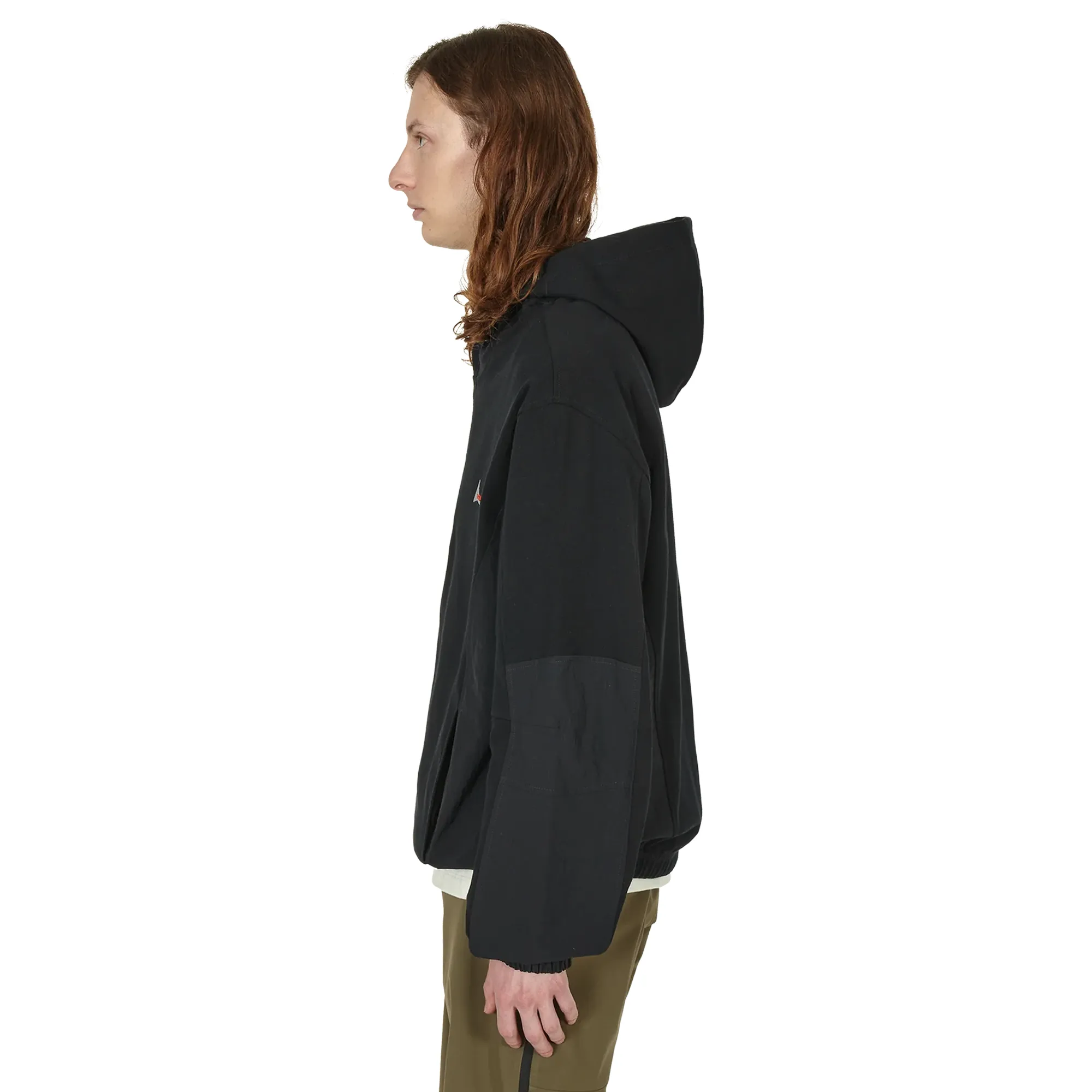 ROA Paneled Hoodie Black