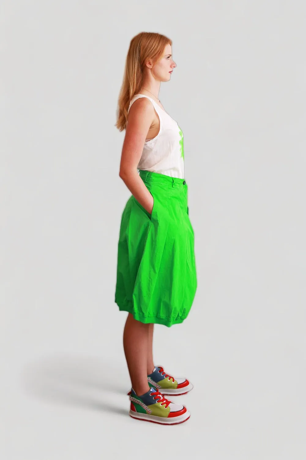 RUNDHOLZ DIP GECKO GREEN SKIRT