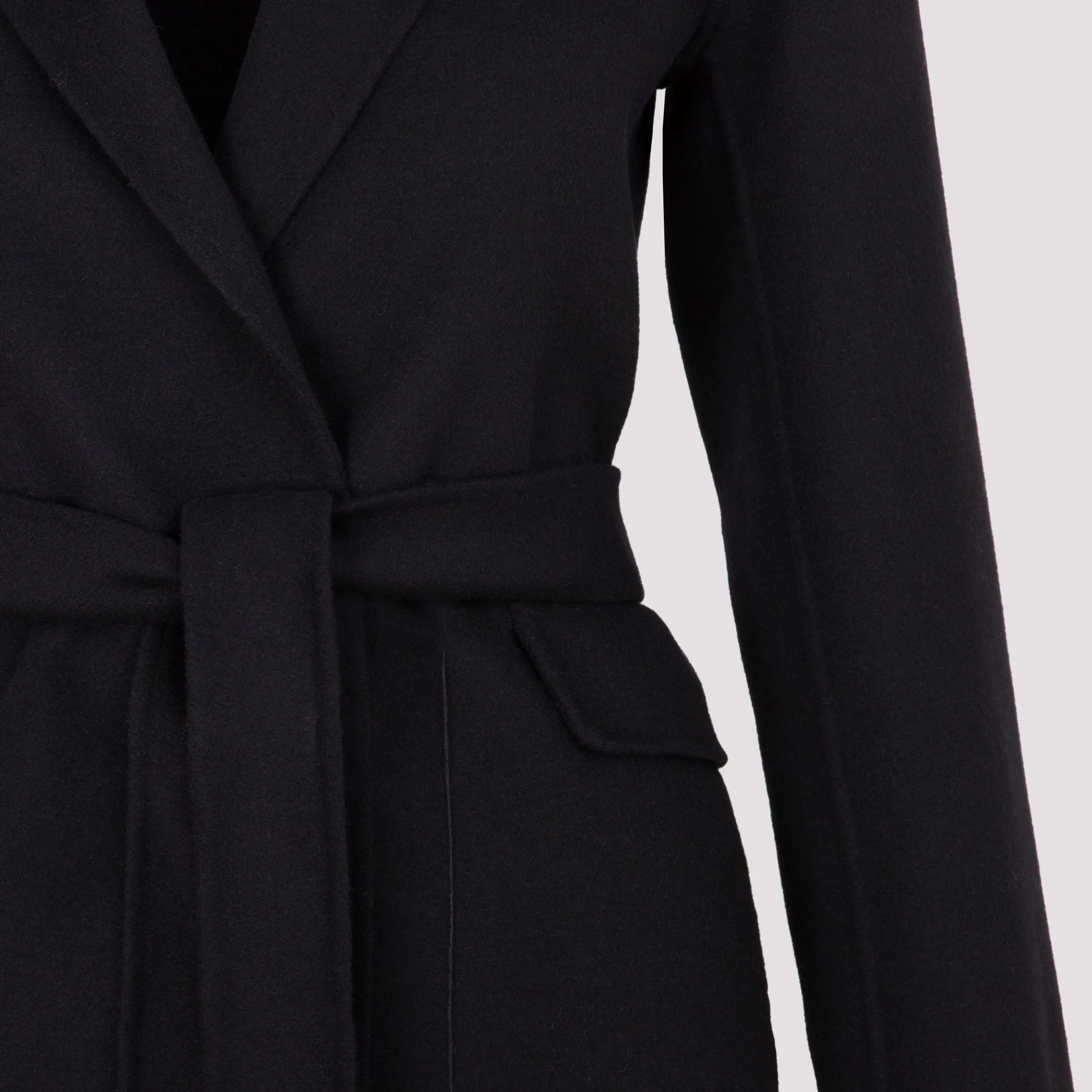 'S Max Mara Polly Tie Belt Coat