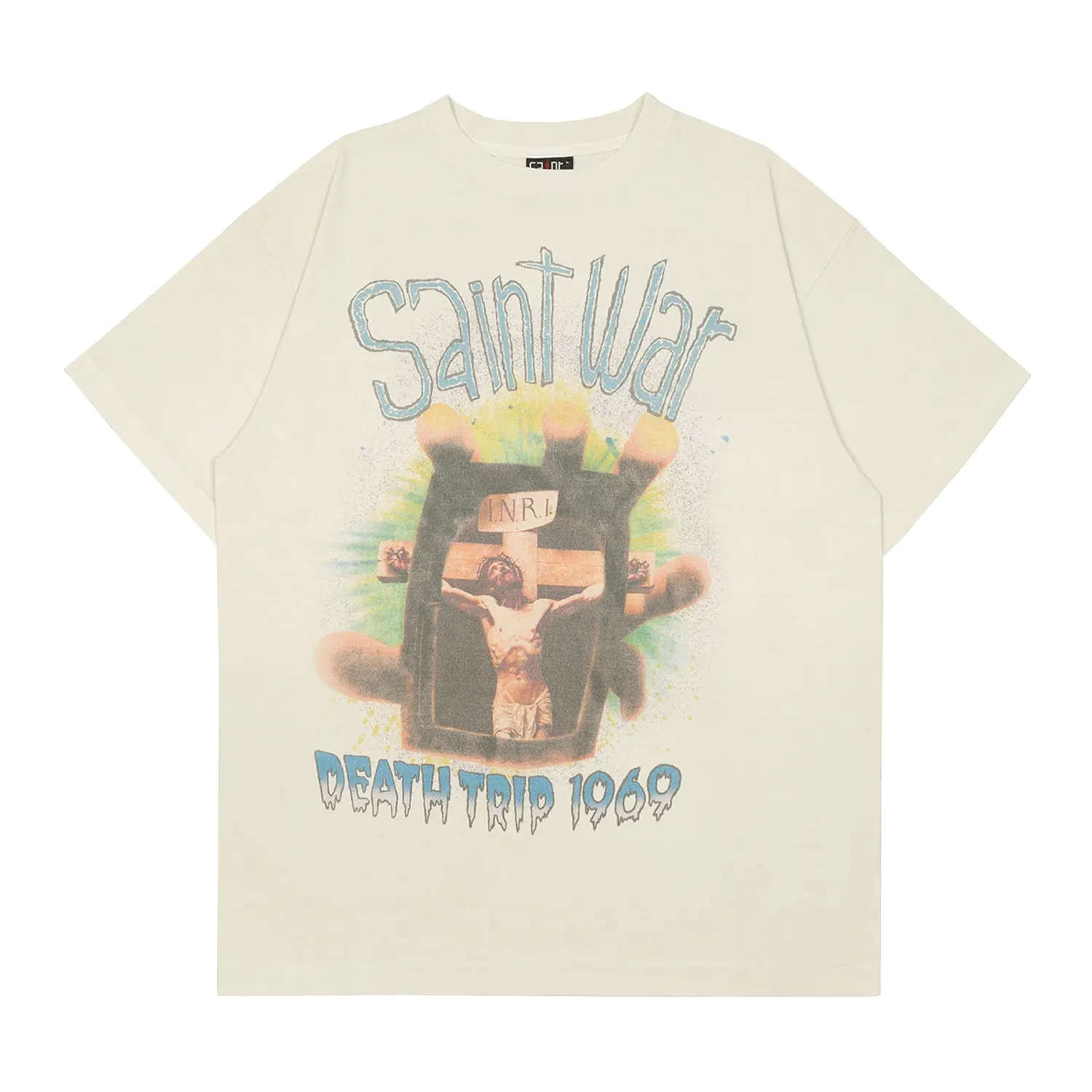 Saint Michael Saint War Tee Off White