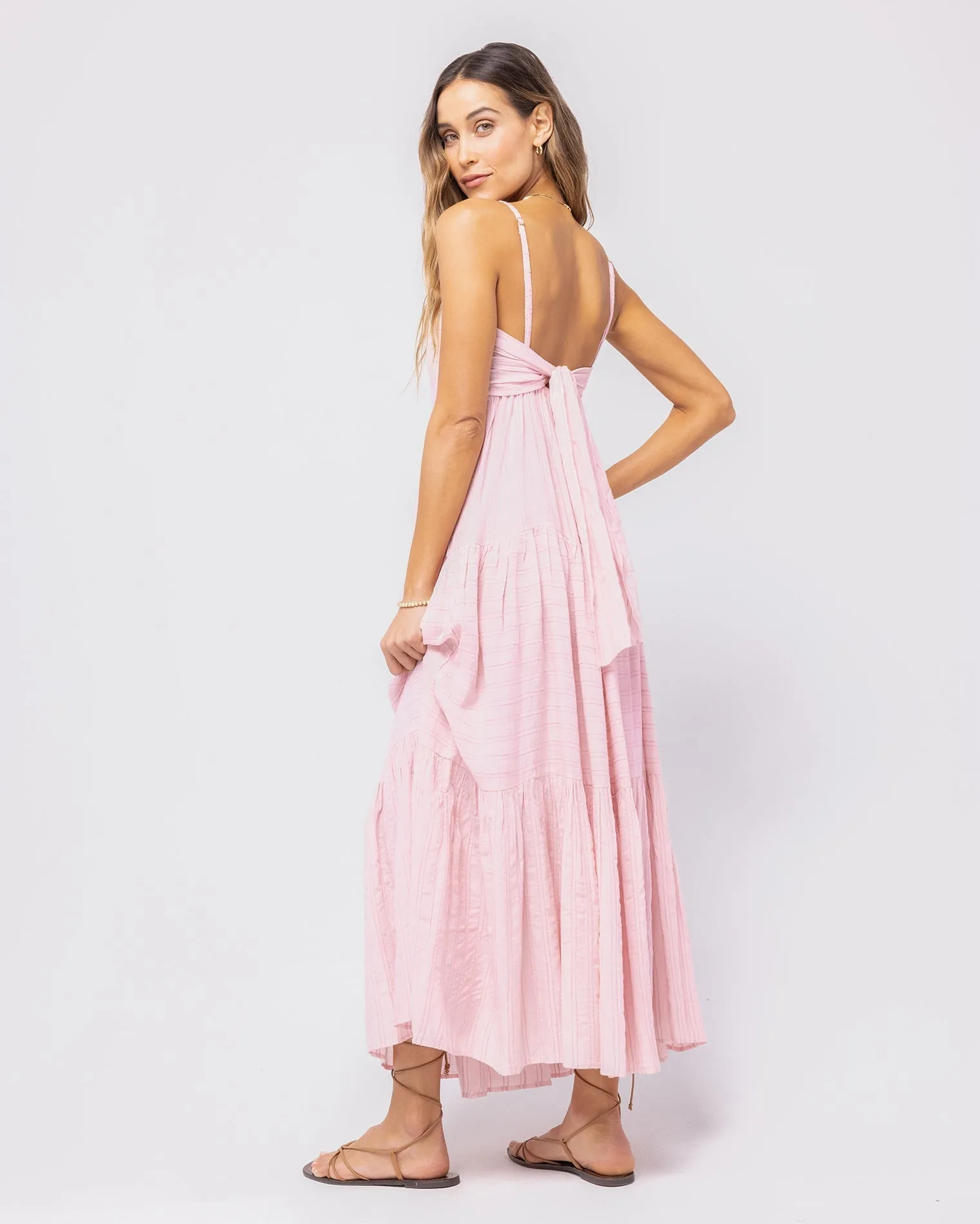 Santorini Dress - Rose Quartz