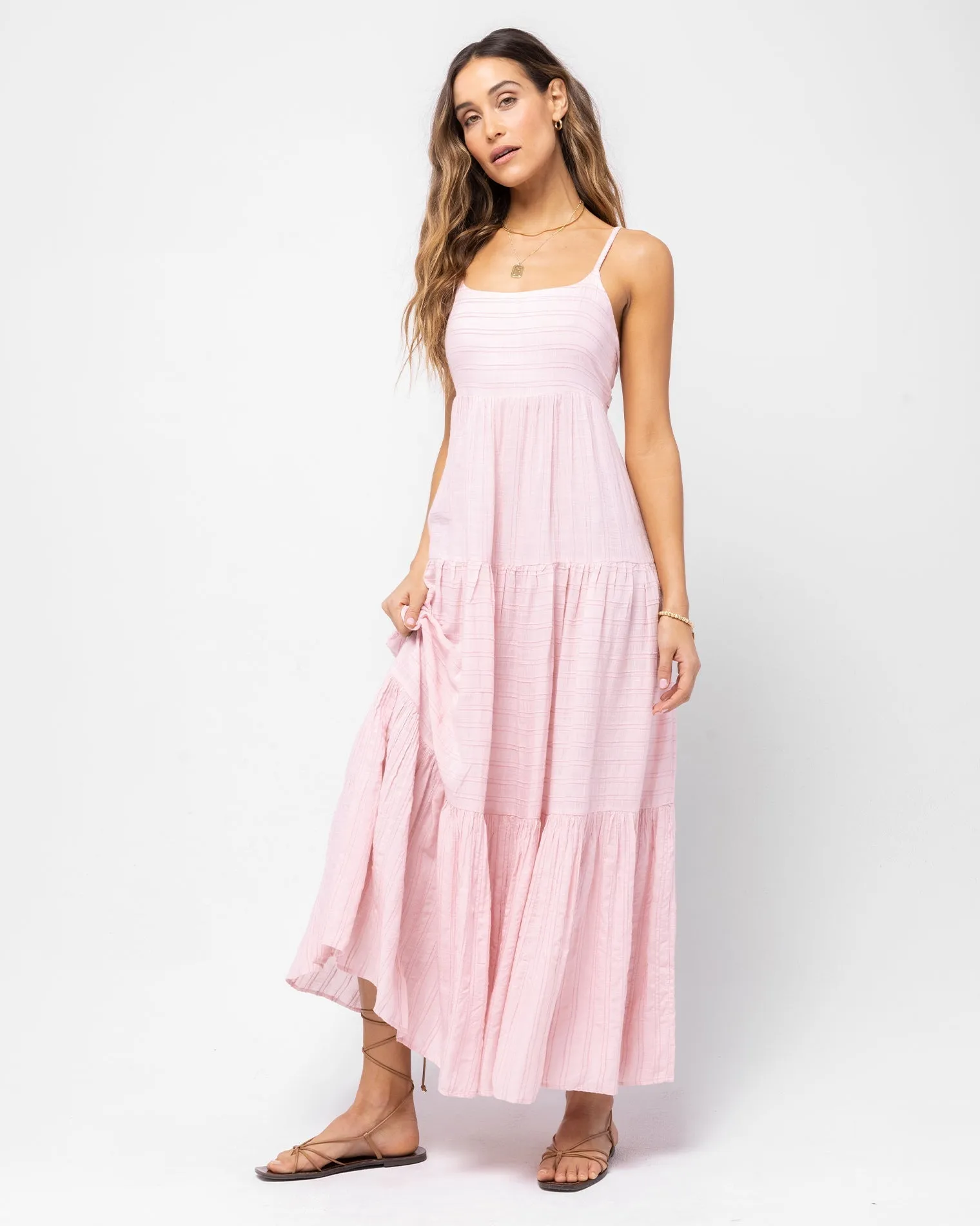 Santorini Dress - Rose Quartz