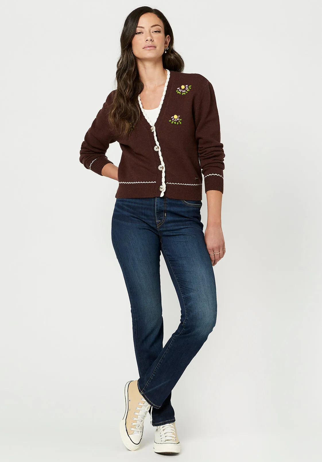 Scalloped Vintage Landry Cardigan - SW0578F