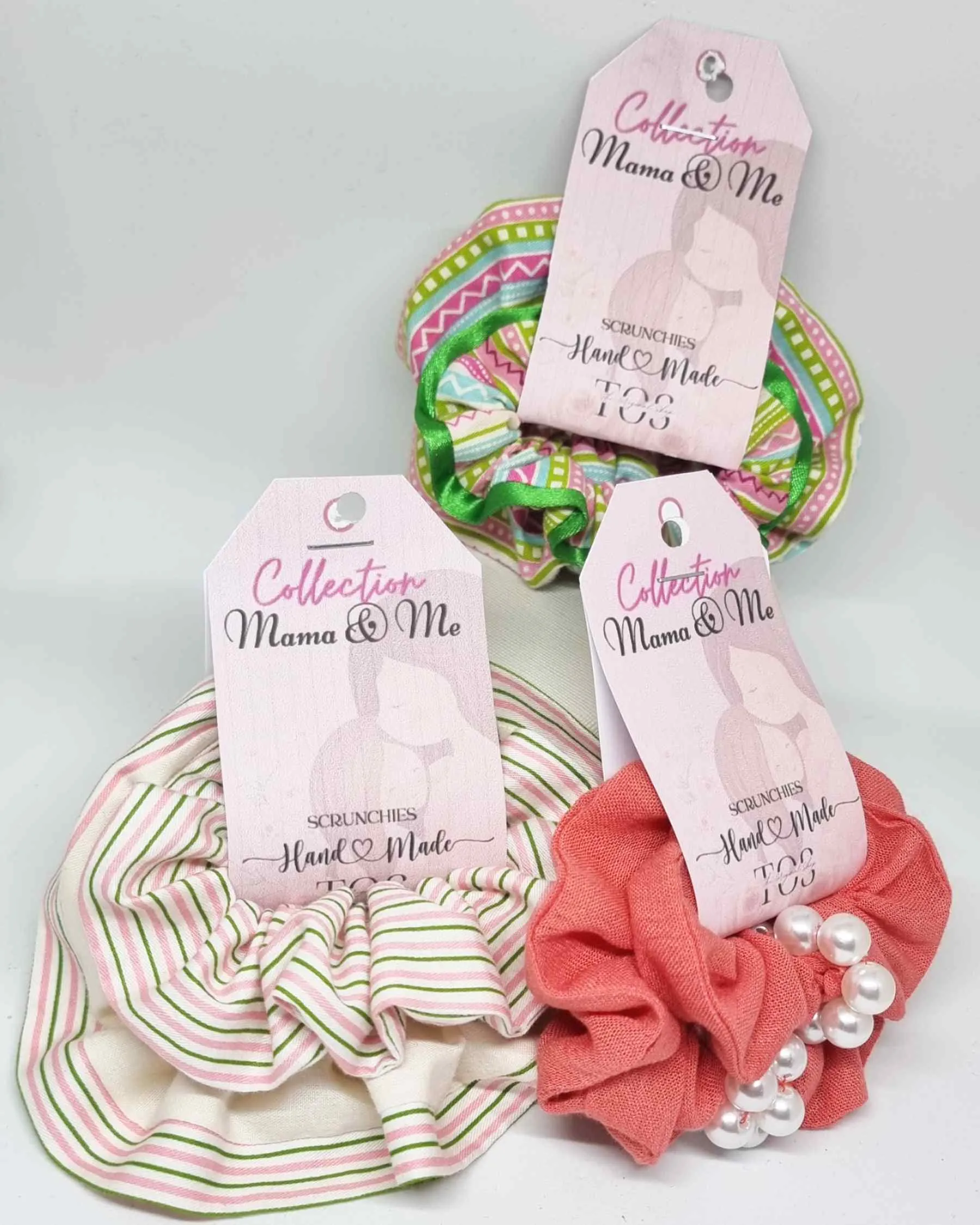 Scrunchie Set Mama &  Me  Alegria | Handmade