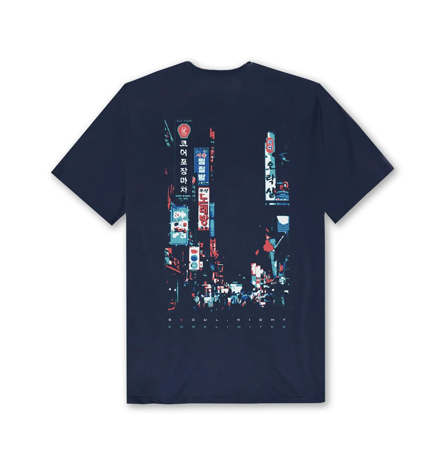 SEOUL NIGHT TEE (NAVY)