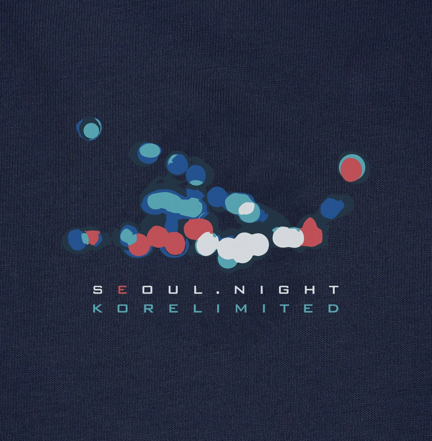 SEOUL NIGHT TEE (NAVY)