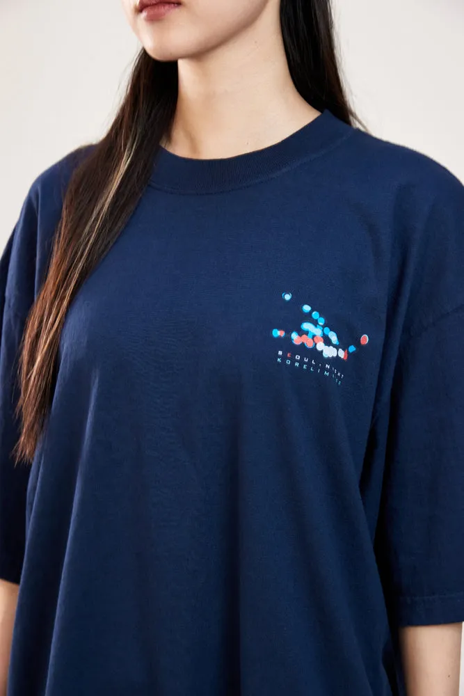 SEOUL NIGHT TEE (NAVY)