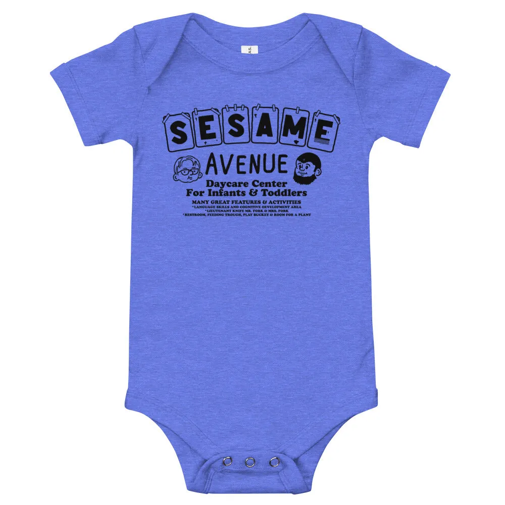 Sesame Avenue Daycare Center - Baby Onesie