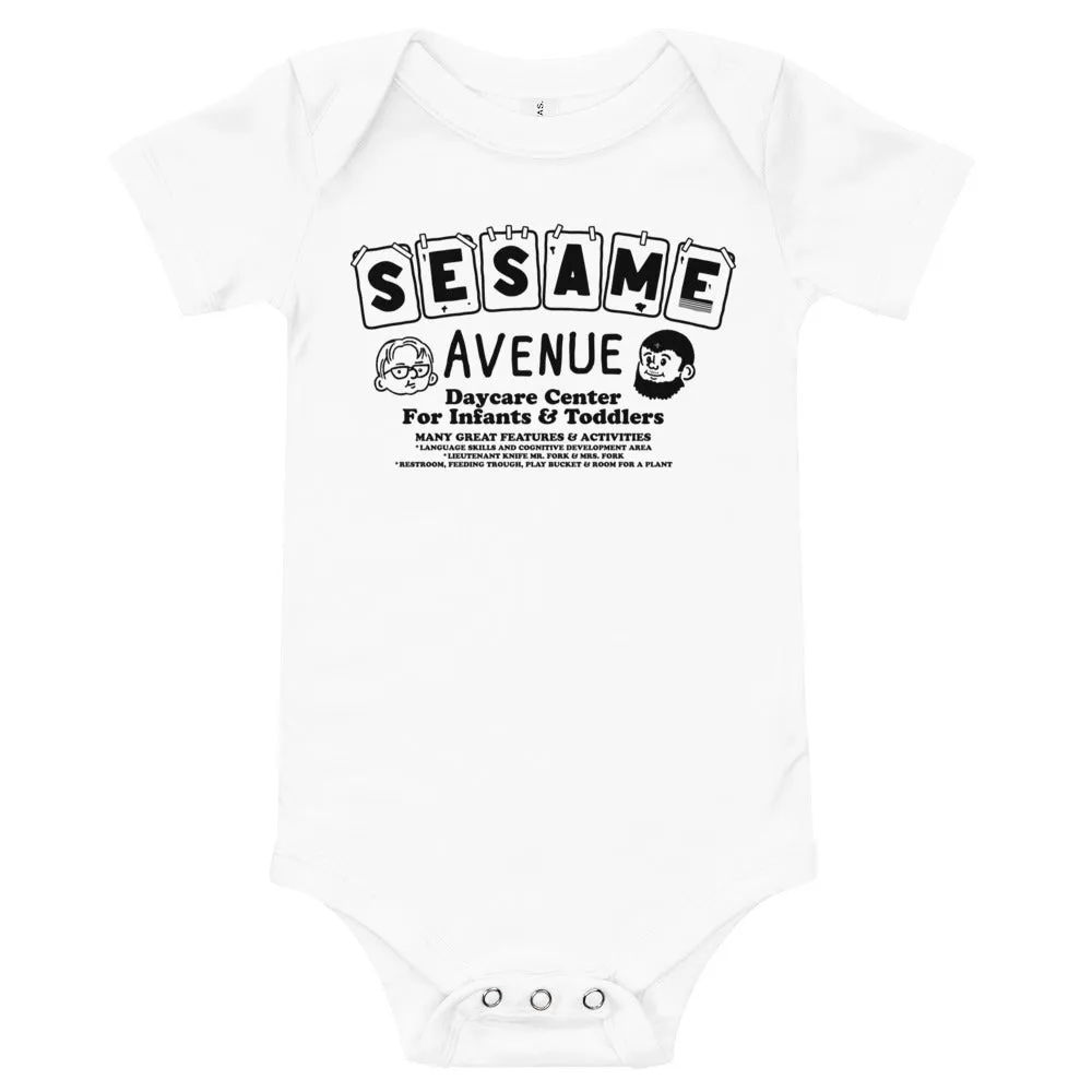 Sesame Avenue Daycare Center - Baby Onesie