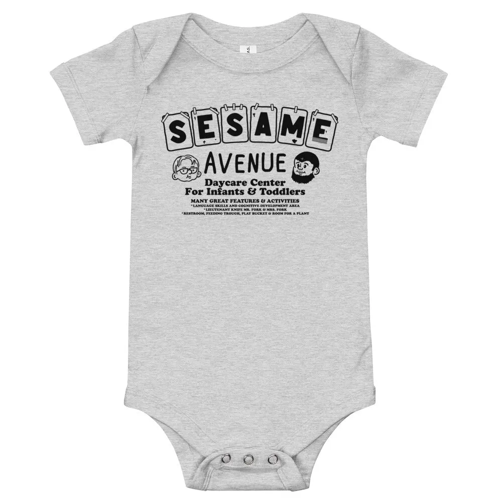 Sesame Avenue Daycare Center - Baby Onesie