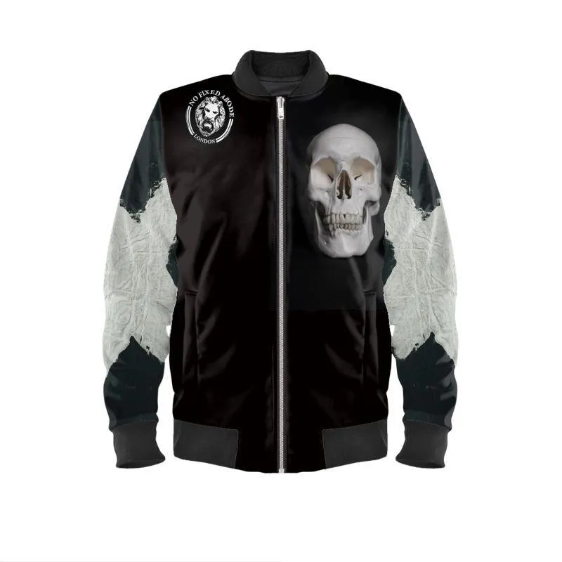 Skull and Cross Bomber Jacket