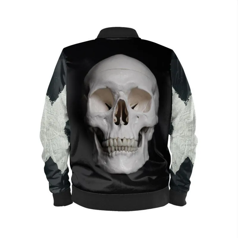 Skull and Cross Bomber Jacket