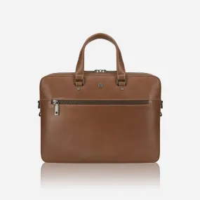 Slim Zip Top Briefcase, Colt