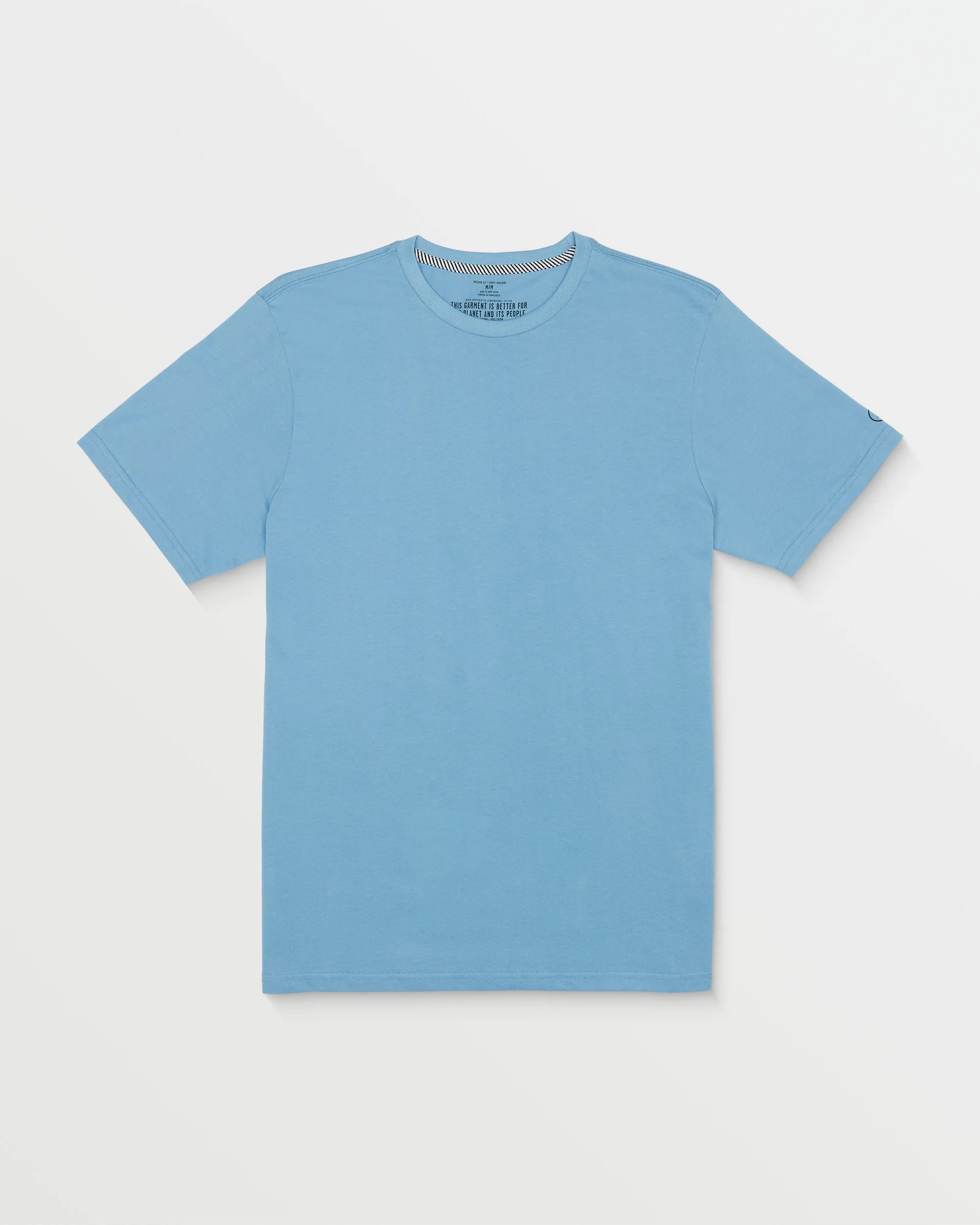 Solid Short Sleeve Tee - Blue Rinse