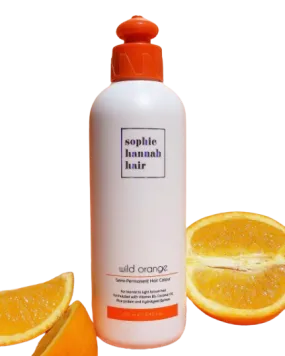 Sophie Hannah Hair Vegan Cruelty Free Semi Permanent Hair Dye BNIB Wild Orange 250ml