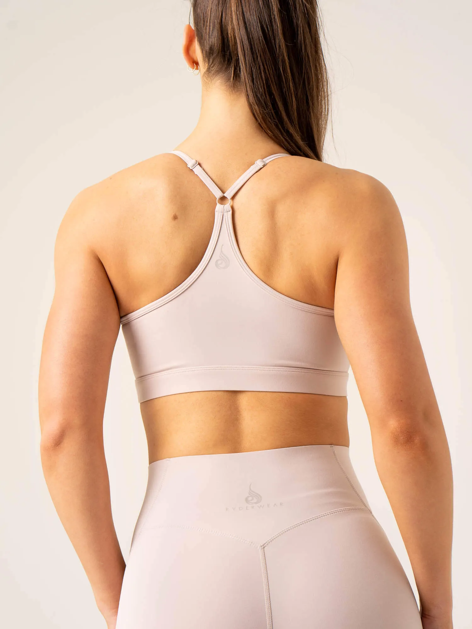 Stride Sports Bra - Chalk