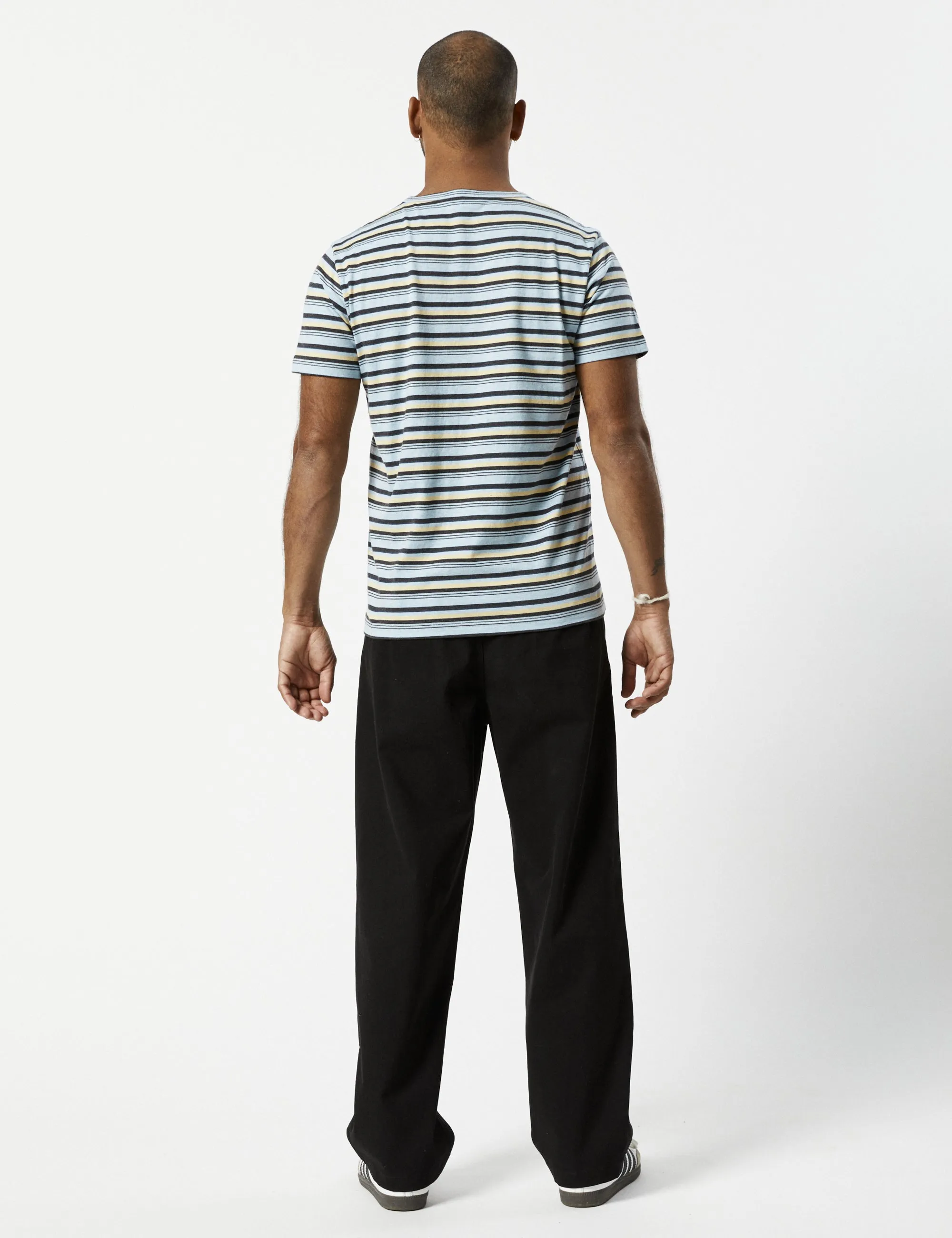 Stripe Tee - Vintage Blue Multi Stripe