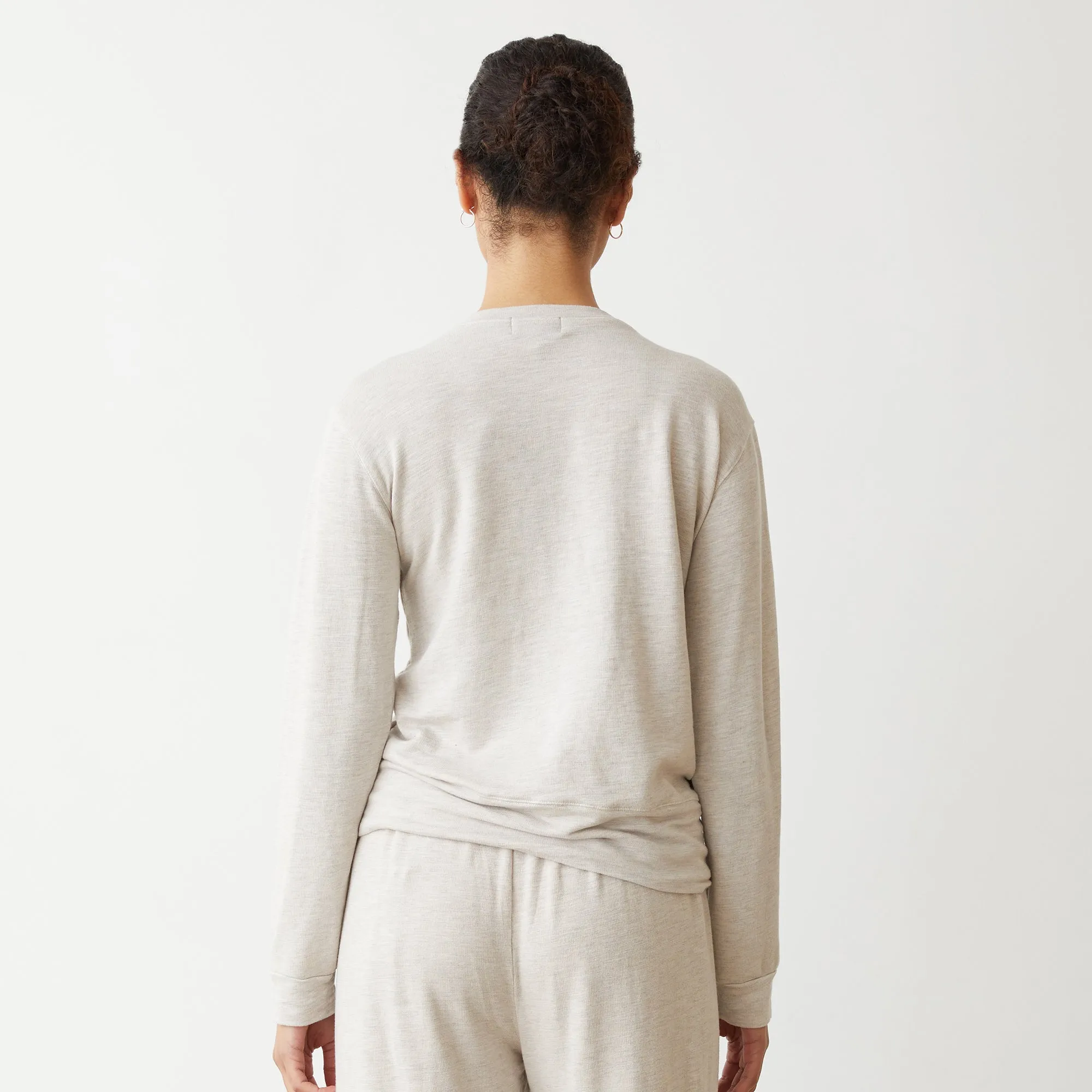 Supersoft V Neck Long Sleeve