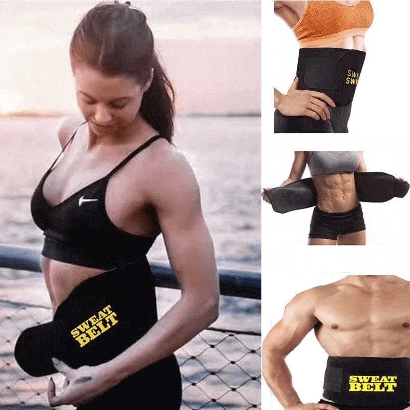 SWEAT BELT FOR WAIST TRAINING