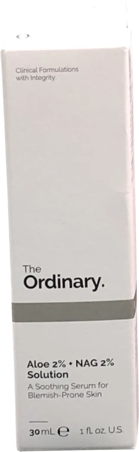 The Ordinary Aloe 2%   Nag 2% Solution 30ML