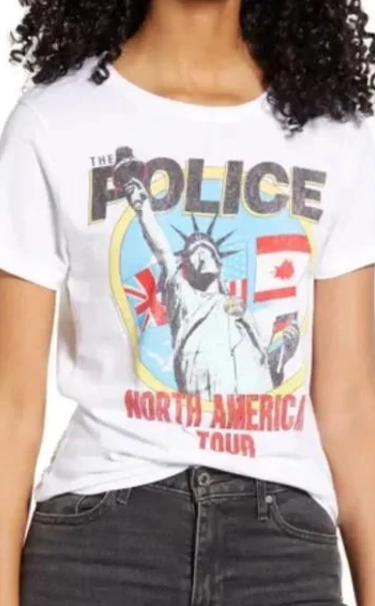 The Police N.American Tour Tee - LIMITED EDITION